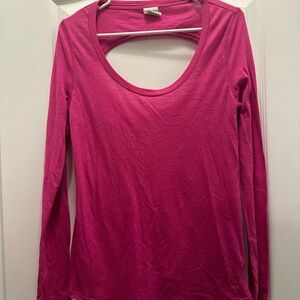 PINK Long Sleeve Women's Top